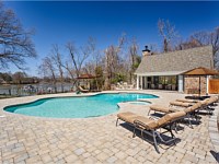 Custom Poolhouse: Queenstown, MD