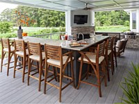 Outdoor Kitchen and Deck Remodel (Chester, Maryland)