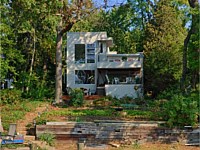 Contemporary Aesthetic: Waterfront home on Cypress Creek